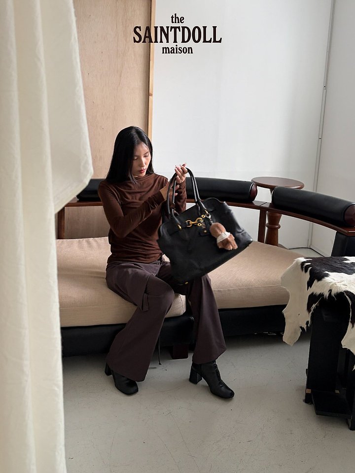 [PRE-ORDER] Wrap Boot-Cut Pants (Mom Couple)