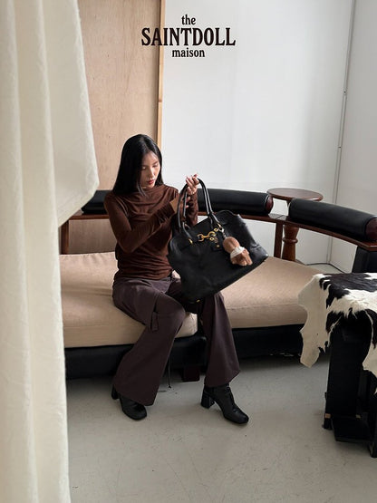 [PRE-ORDER] Wrap Boot-Cut Pants (Mom Couple)