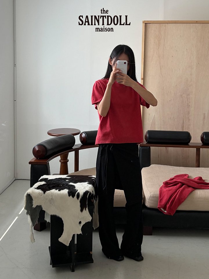 [PRE-ORDER] Wrap Boot-Cut Pants (Mom Couple)