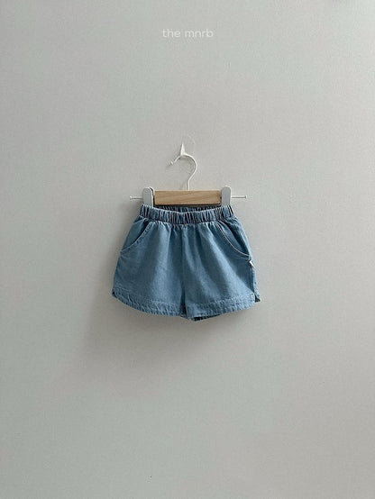 [PRE-ORDER] Round Denim Shorts