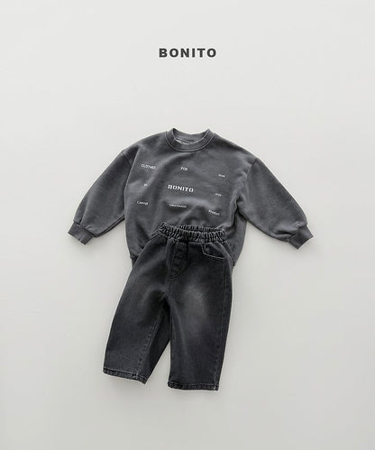[PRE-ORDER] Fog Pigment Sweatshirts (Mom&Dad Couple)
