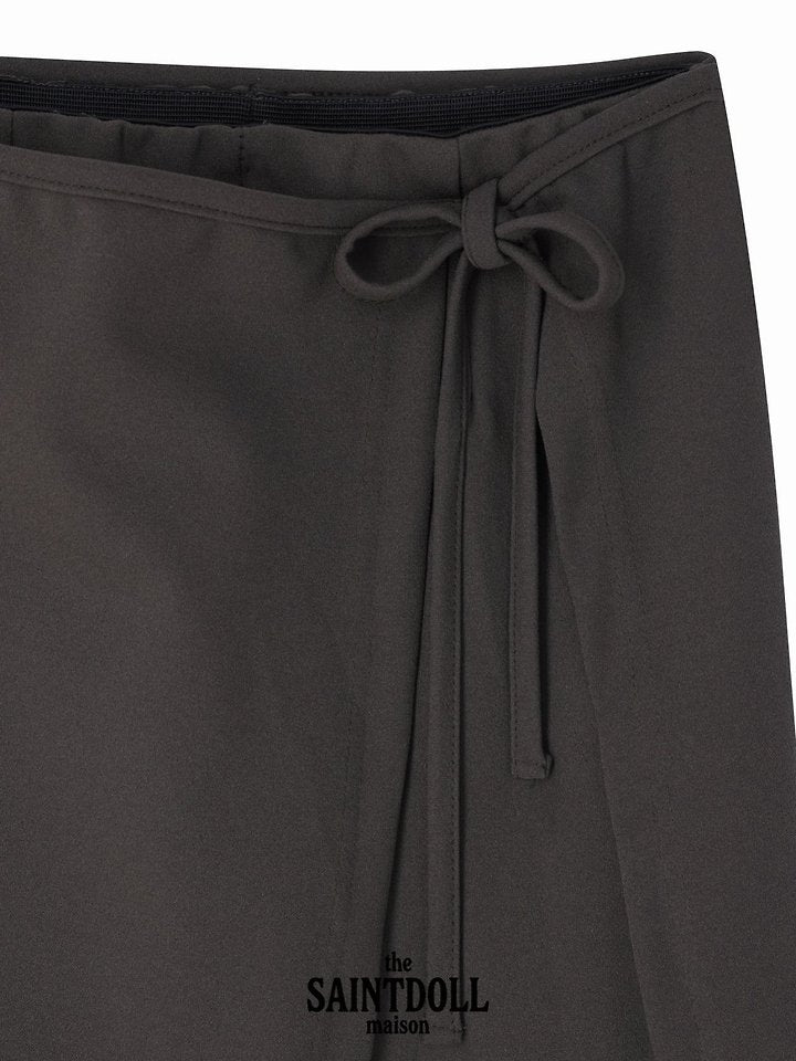 [PRE-ORDER] Wrap Boot-Cut Pants (Mom Couple)