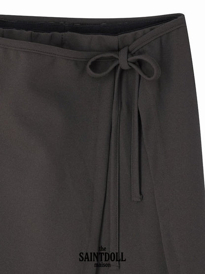 [PRE-ORDER] Wrap Boot-Cut Pants (Mom Couple)