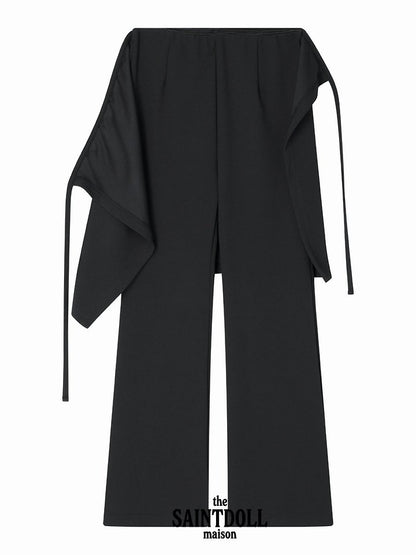 [PRE-ORDER] Wrap Boot-Cut Pants (Mom Couple)