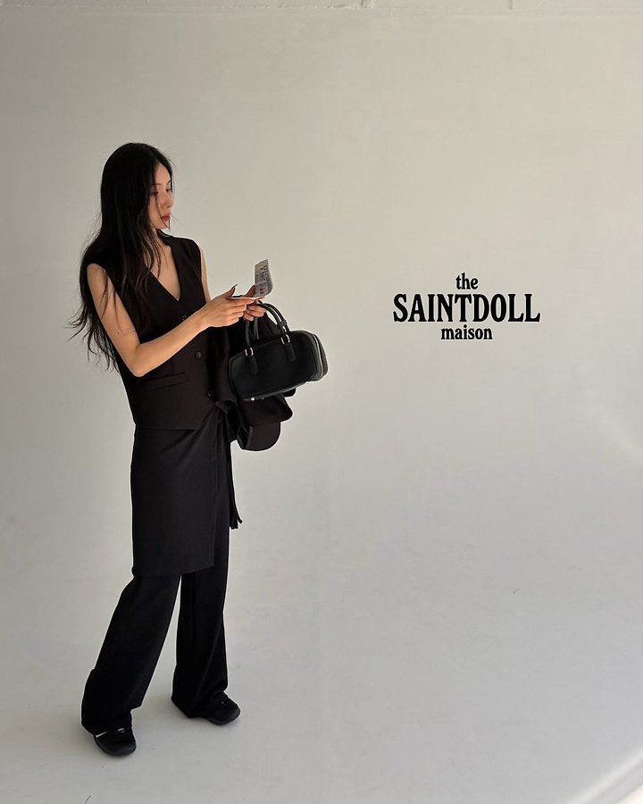 [PRE-ORDER] Wrap Boot-Cut Pants (Mom Couple)