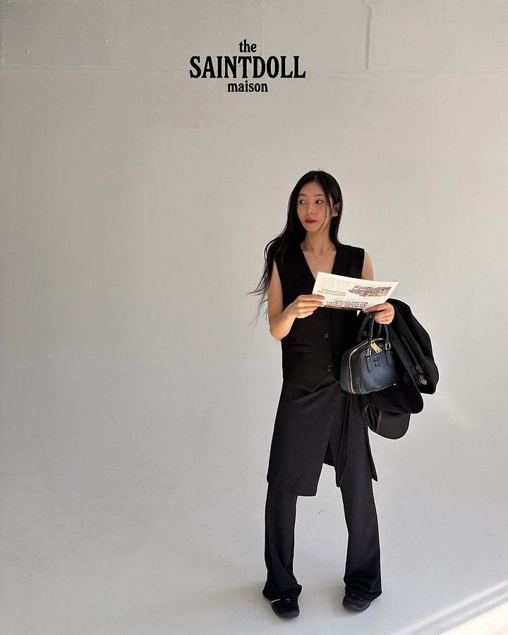 [PRE-ORDER] Wrap Boot-Cut Pants (Mom Couple)
