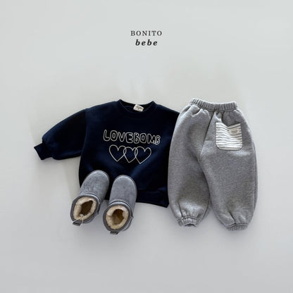 [PRE-ORDER] Stripe Back Pocket Baby Pants