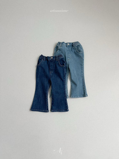 [PRE-ORDER] Berry Boot-Cut Denim Pants