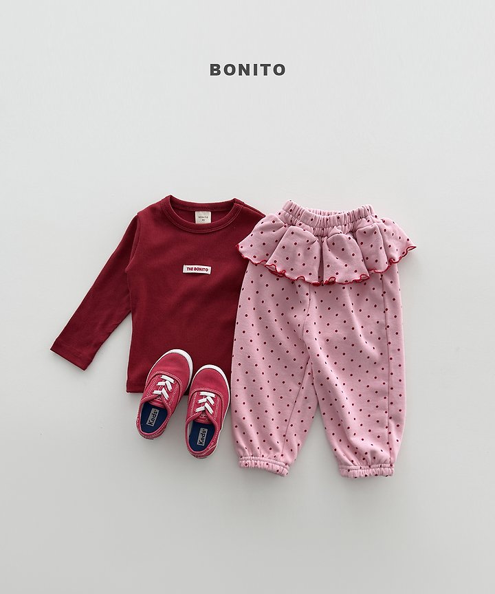 [PRE-ORDER] Dot Frill Jogger