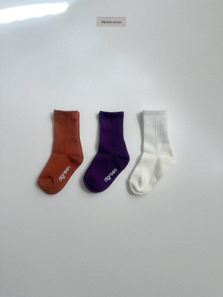 [PRE-ORDER] Dual Ribbed Socks Set