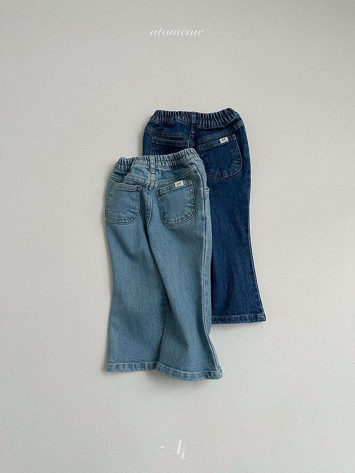 [PRE-ORDER] Berry Boot-Cut Denim Pants