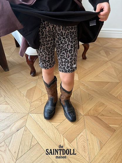 [PRE-ORDER] Leopard Biker Pants