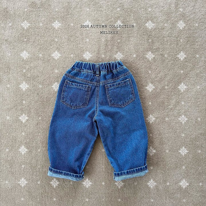 [PRE-ORDER] Frill Line Denim Pants