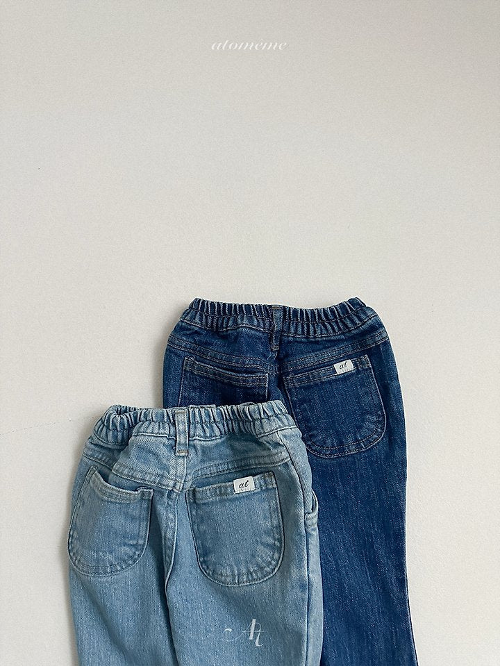 [PRE-ORDER] Berry Boot-Cut Denim Pants