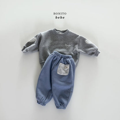 [PRE-ORDER] Stripe Back Pocket Baby Pants