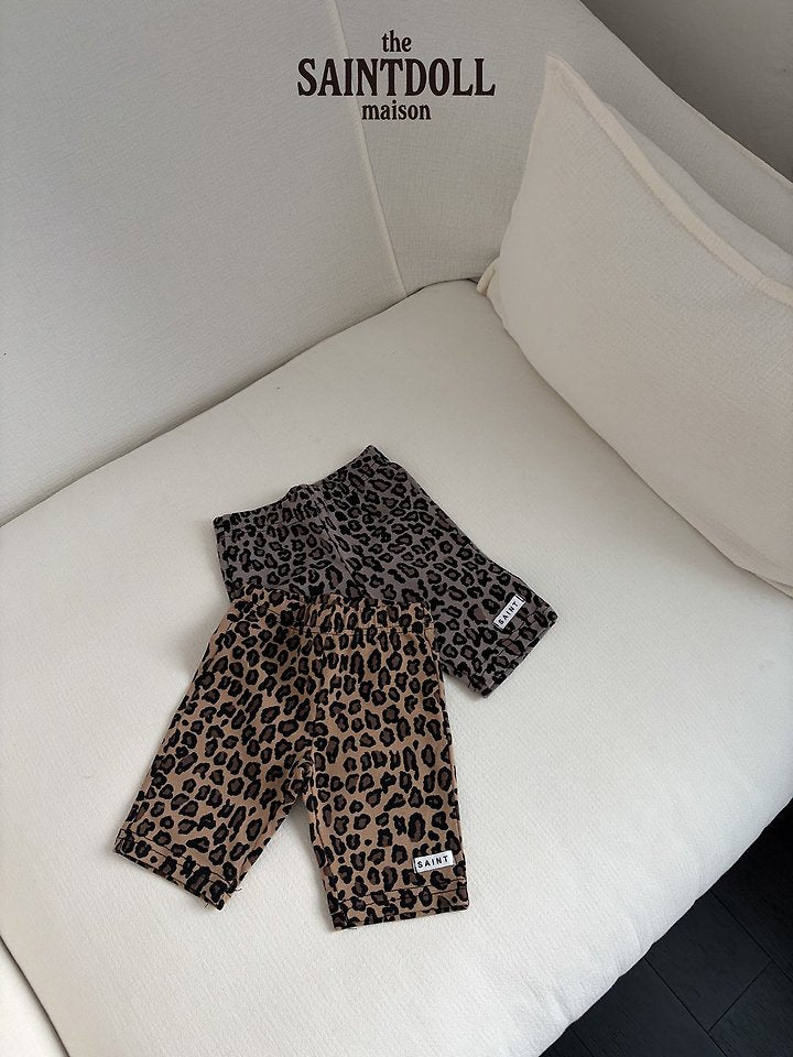 [PRE-ORDER] Leopard Biker Pants