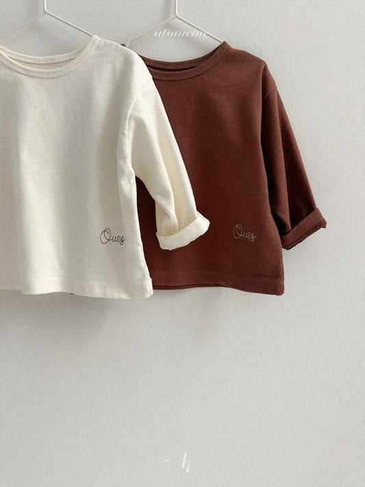 [PRE-ORDER] Ours Embroidery T-Shirts