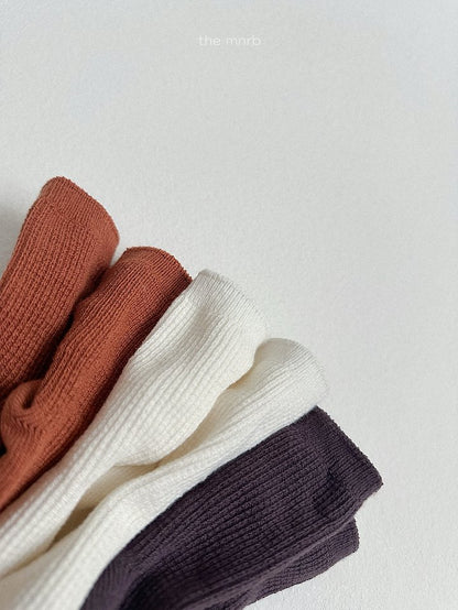 [PRE-ORDER] Basic Waffle Socks Set