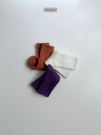 [PRE-ORDER] Dual Ribbed Socks Set