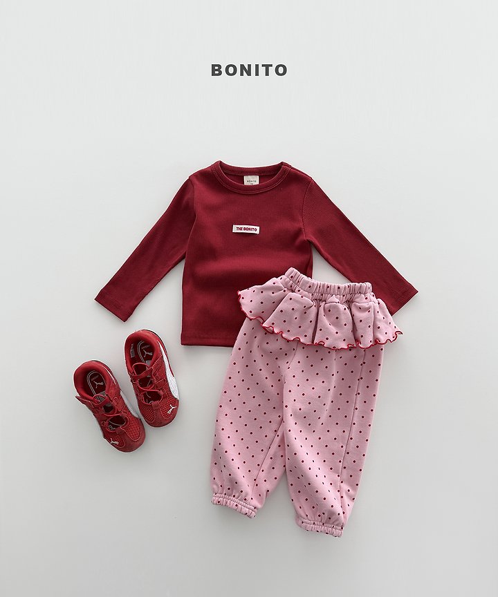 [PRE-ORDER] Dot Frill Jogger