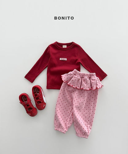 [PRE-ORDER] Dot Frill Jogger