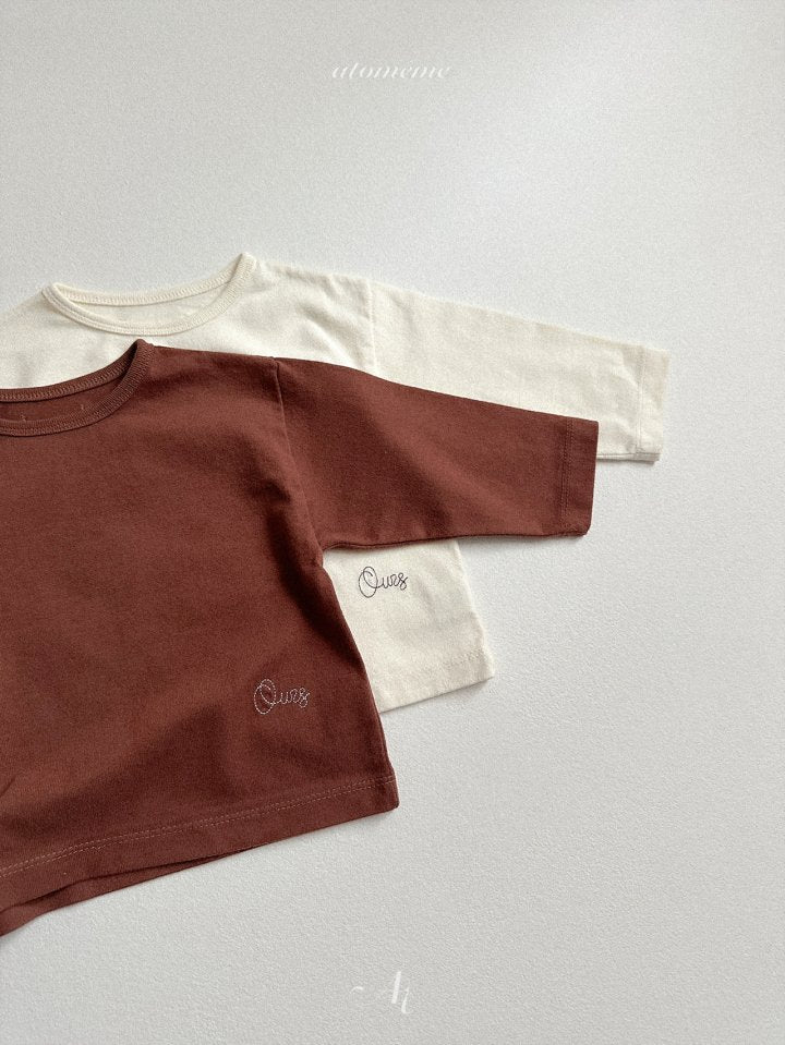 [PRE-ORDER] Ours Embroidery T-Shirts