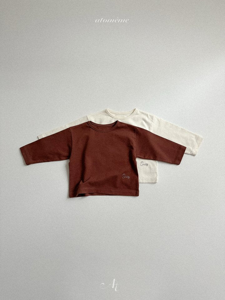 [PRE-ORDER] Ours Embroidery T-Shirts