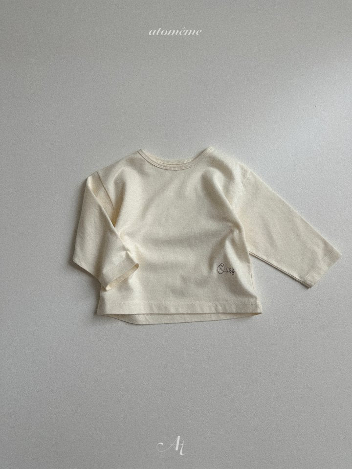 [PRE-ORDER] Ours Embroidery T-Shirts