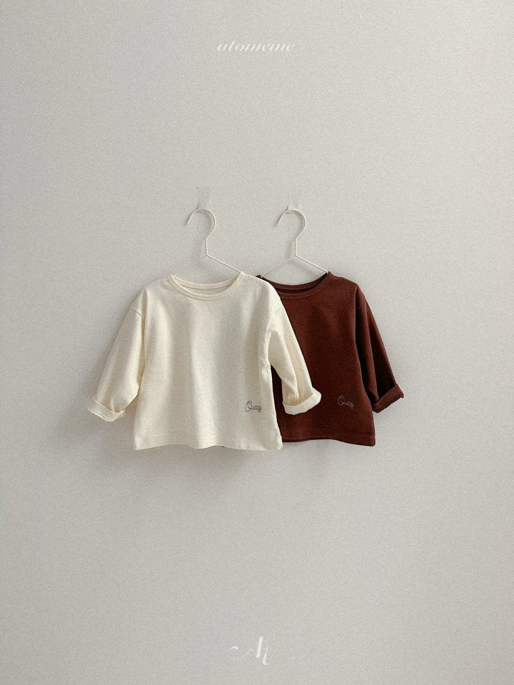 [PRE-ORDER] Ours Embroidery T-Shirts