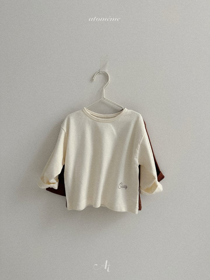 [PRE-ORDER] Ours Embroidery T-Shirts