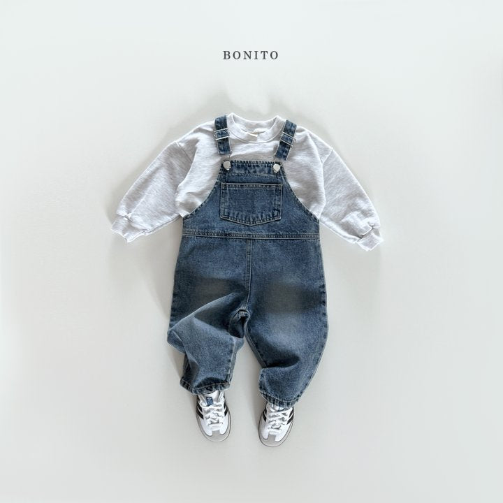[PRE-ORDER] Denim Floral Overalls