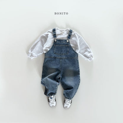 [PRE-ORDER] Denim Floral Overalls