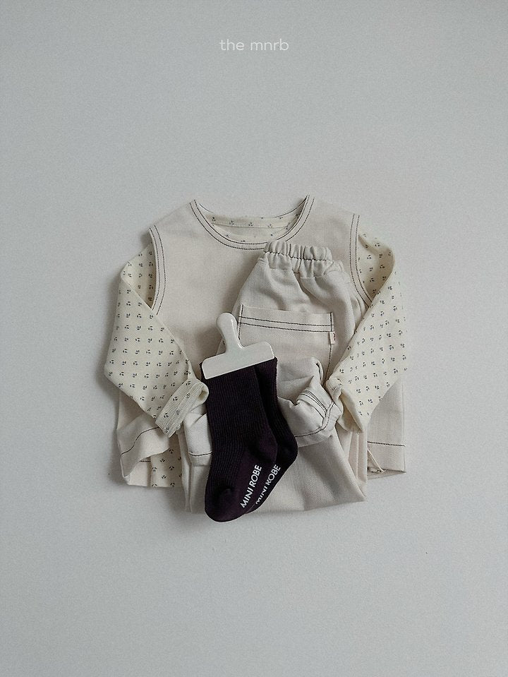 [PRE-ORDER] Basic Waffle Socks Set