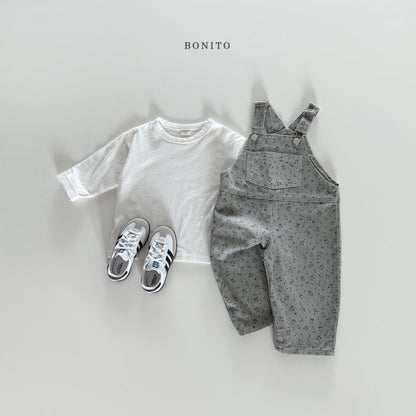 [PRE-ORDER] Denim Floral Overalls