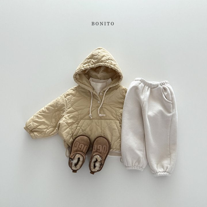 [PRE-ORDER] Quilted Hoodie Sweatshirts (Mom&Dad Couple)