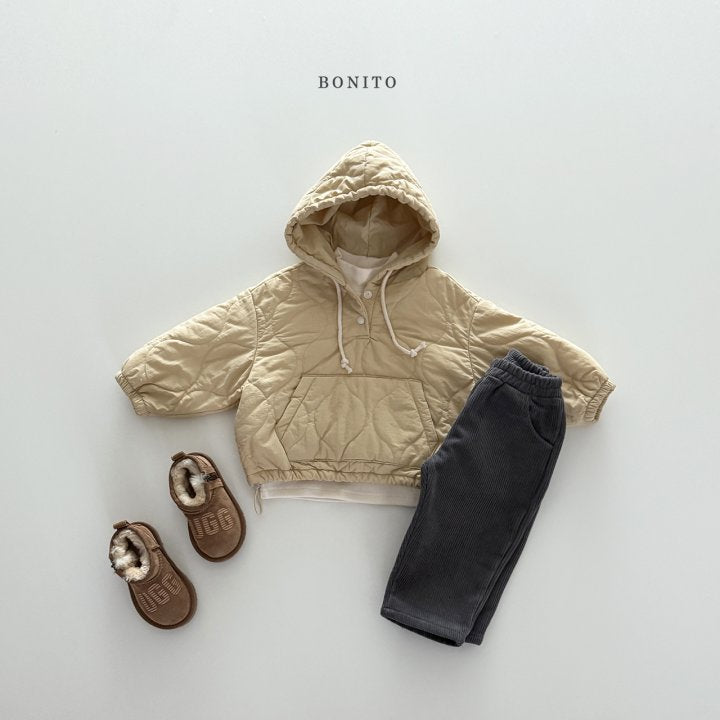 [PRE-ORDER] Quilted Hoodie Sweatshirts (Mom&Dad Couple)