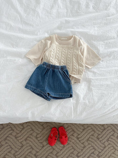 [PRE-ORDER] Crepe 3/4 Sleeve T-Shirts