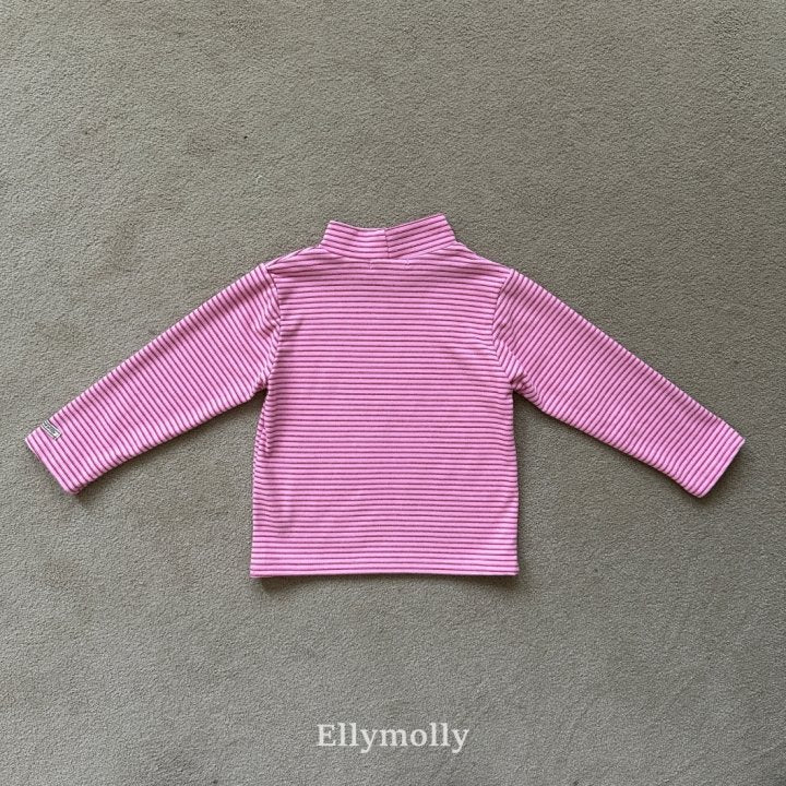 [PRE-ORDER] Mu Stripe Half Turtleneck T-Shirts