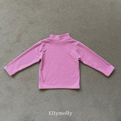 [PRE-ORDER] Mu Stripe Half Turtleneck T-Shirts