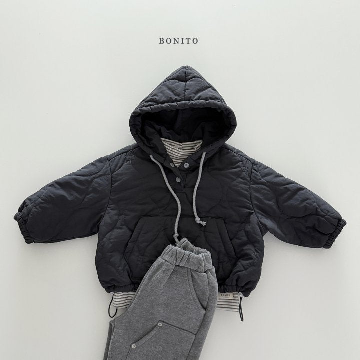 [PRE-ORDER] Quilted Hoodie Sweatshirts (Mom&Dad Couple)
