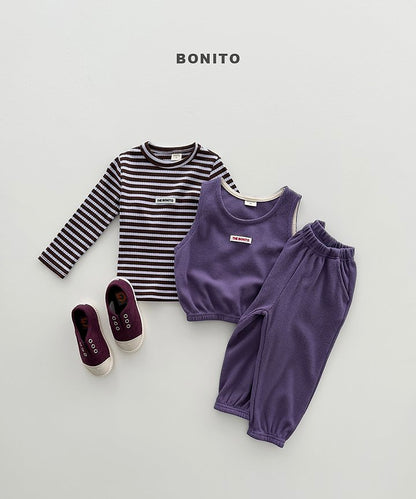 [PRE-ORDER] Mini Waffle Vest Bottom Set