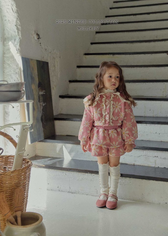 [PRE-ORDER] Big Floral Frill Cardigan