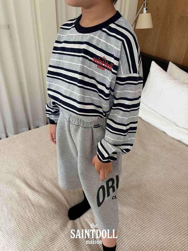 [PRE-ORDER] Embroidered Stripe T-Shirts