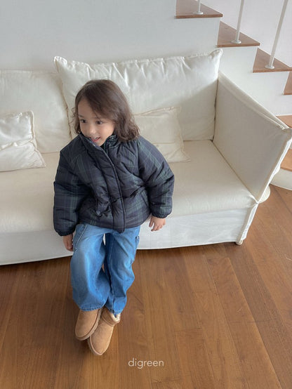 [PRE-ORDER] Tori Check Padded Jacket