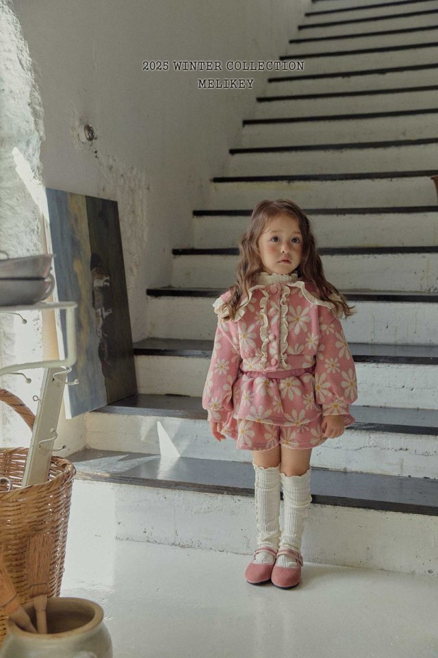 [PRE-ORDER] Big Floral Frill Cardigan