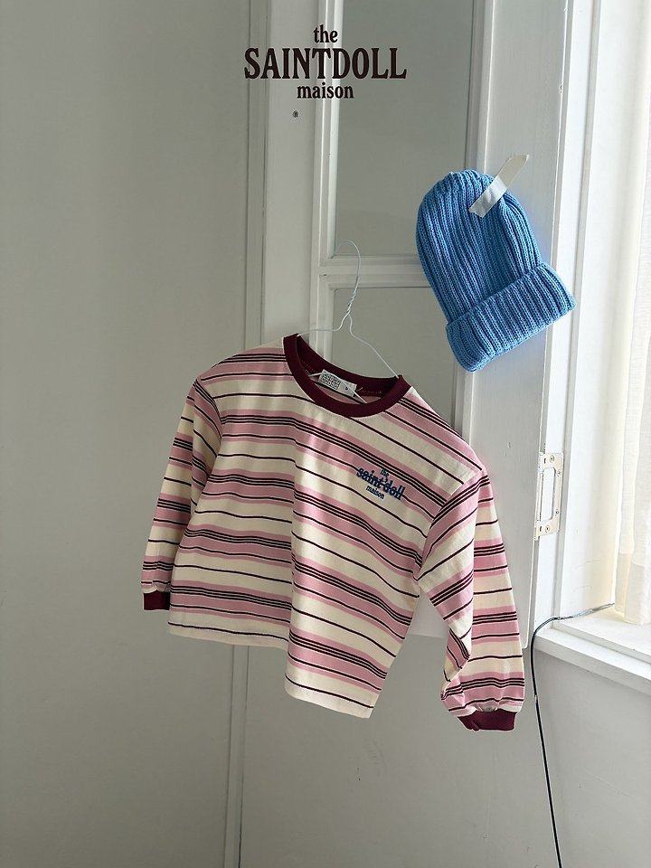 [PRE-ORDER] Embroidered Stripe T-Shirts