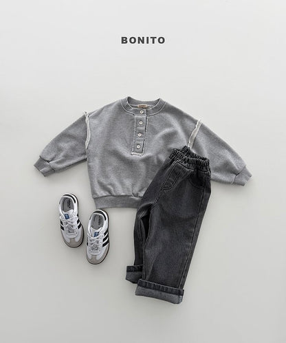 [PRE-ORDER] Stitch Button Sweatshirts