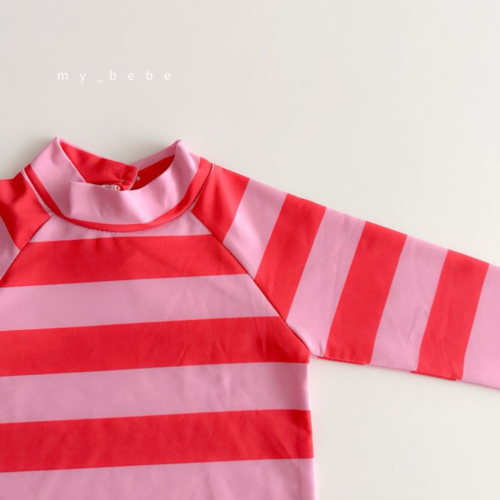 [PRE-ORDER] Stripe Rashguard Top Bottom Set