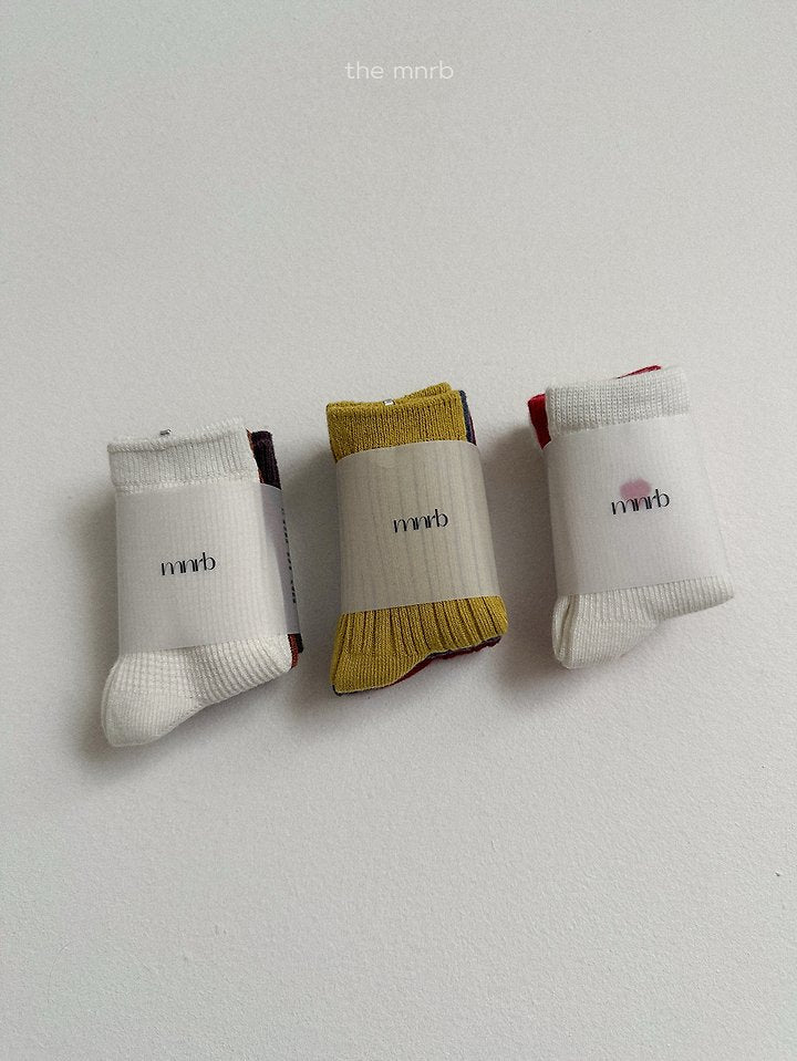 [PRE-ORDER] Basic Waffle Socks Set