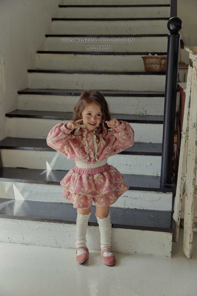 [PRE-ORDER] Big Floral Frill Cardigan